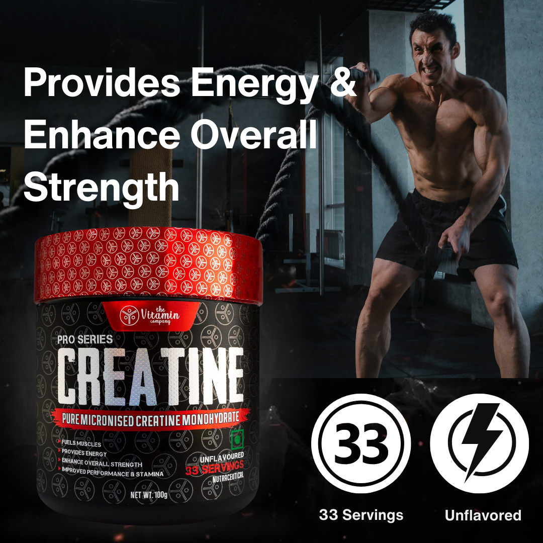 The Vitamin Company Pro Series Creatine Monohydrate with Immunity Effervescent