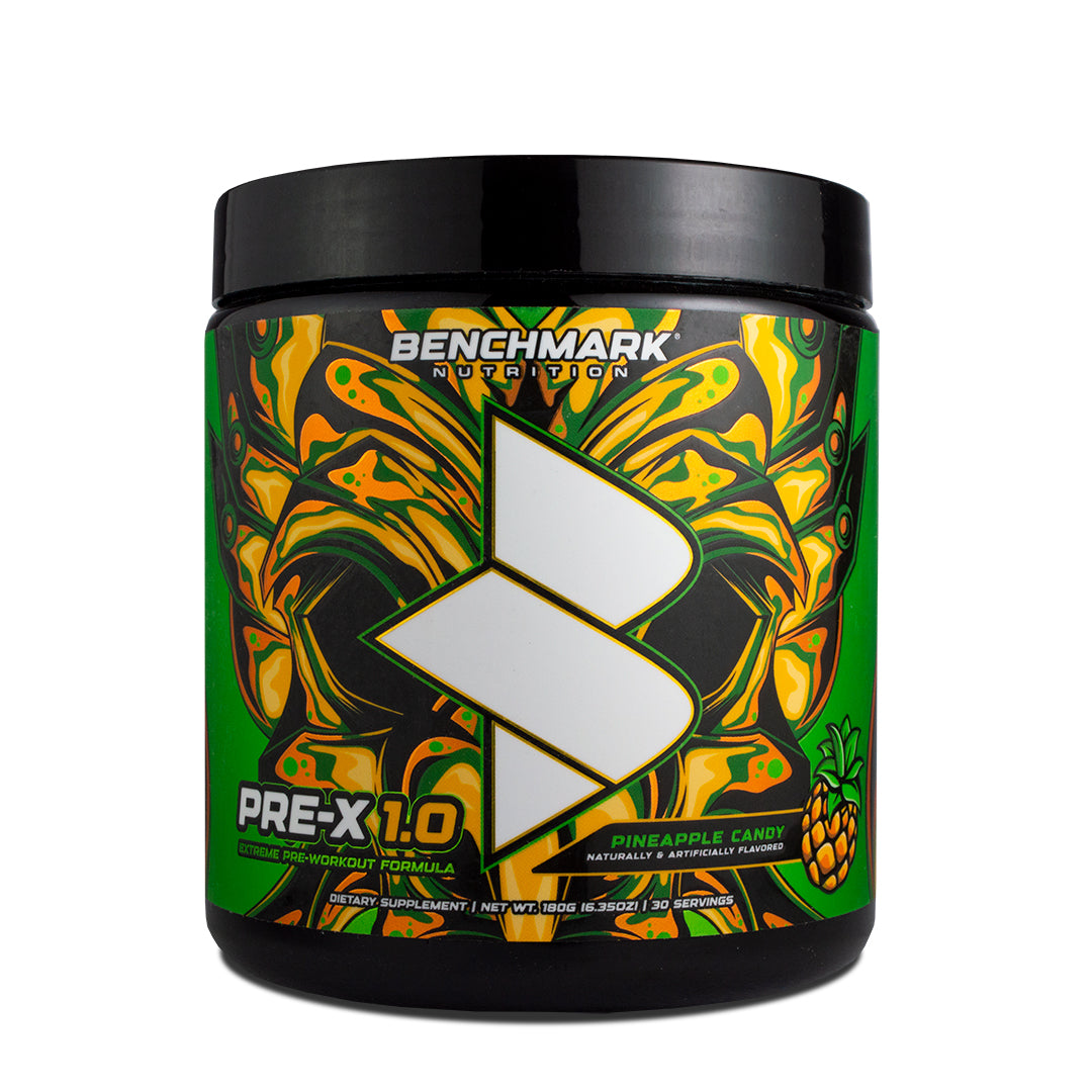 BENCHMARK PRE-X 1.0β’ Pineapple Candy + Perfect Shaker