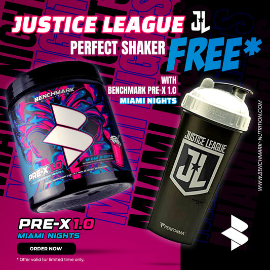 BENCHMARK PRE-Xβ’ 1.0 Miami Nights + Perfect Shaker