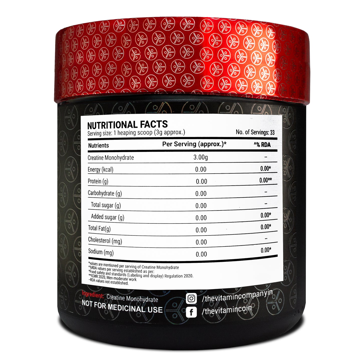The Vitamin Company Pro Series Creatine Monohydrate with Immunity Effervescent