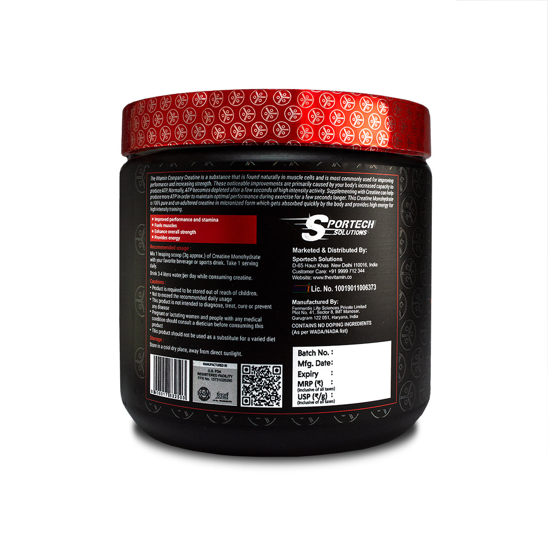 The Vitamin Company Pro Series Creatine Monohydrate