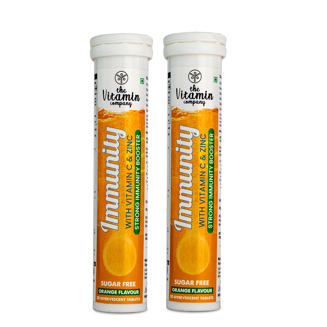 Immunity 1000 mg with Vitamin C and Zinc, (Effervescent Tablets)