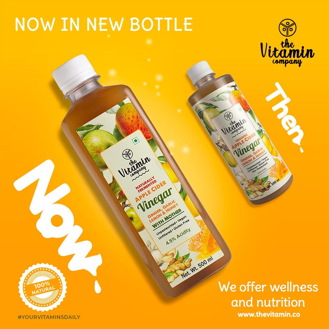 Apple Cider Vinegar - with Mother and (with Ginger Garlic Lemon & Honey) Natural Apple Cider Vinegar – Supports Digestion, Detox & Weight Management, Skin & Hair – Raw, Organic & Unfiltered