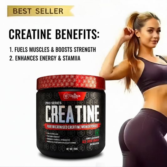 Creatine Monohydrate Powder | Improves Performance & Muscle Repair