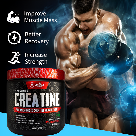 Pro Series Creatine Powder 250g | Muscle Building & Athletic Performance