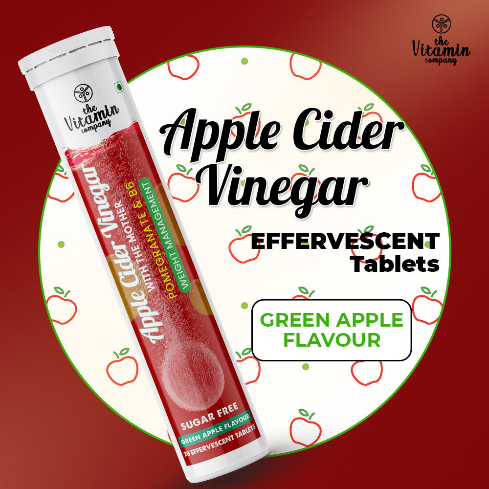 Apple Cider Vinegar with Mother, Effervescent Tablets