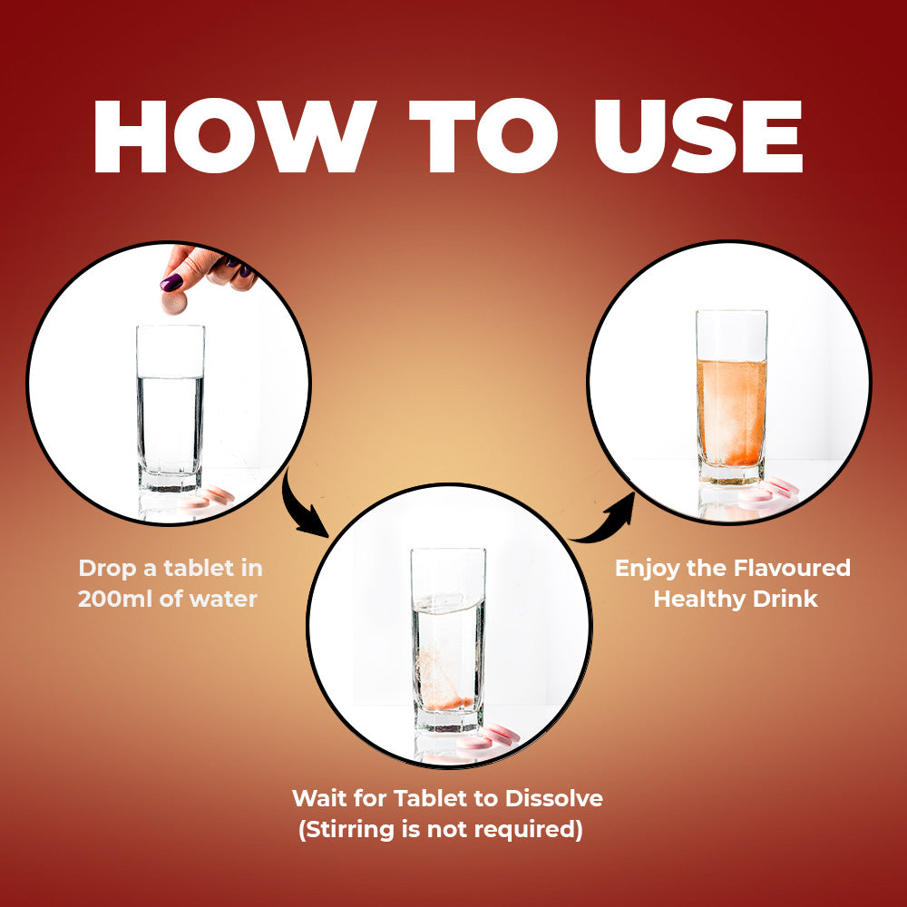 How to take the vitamin company Apple Cider Vinegar with Mother, Effervescent Tablets