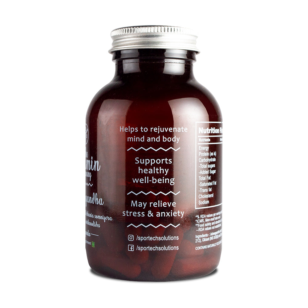 Ashwagandha | For Vitality in males & females | Natural adaptogen