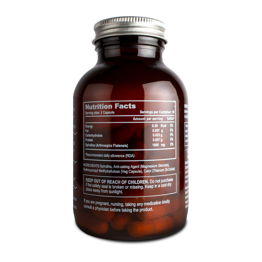 Spirulina | Excellent source of Proteins, Calcium and Iron for vegetarians