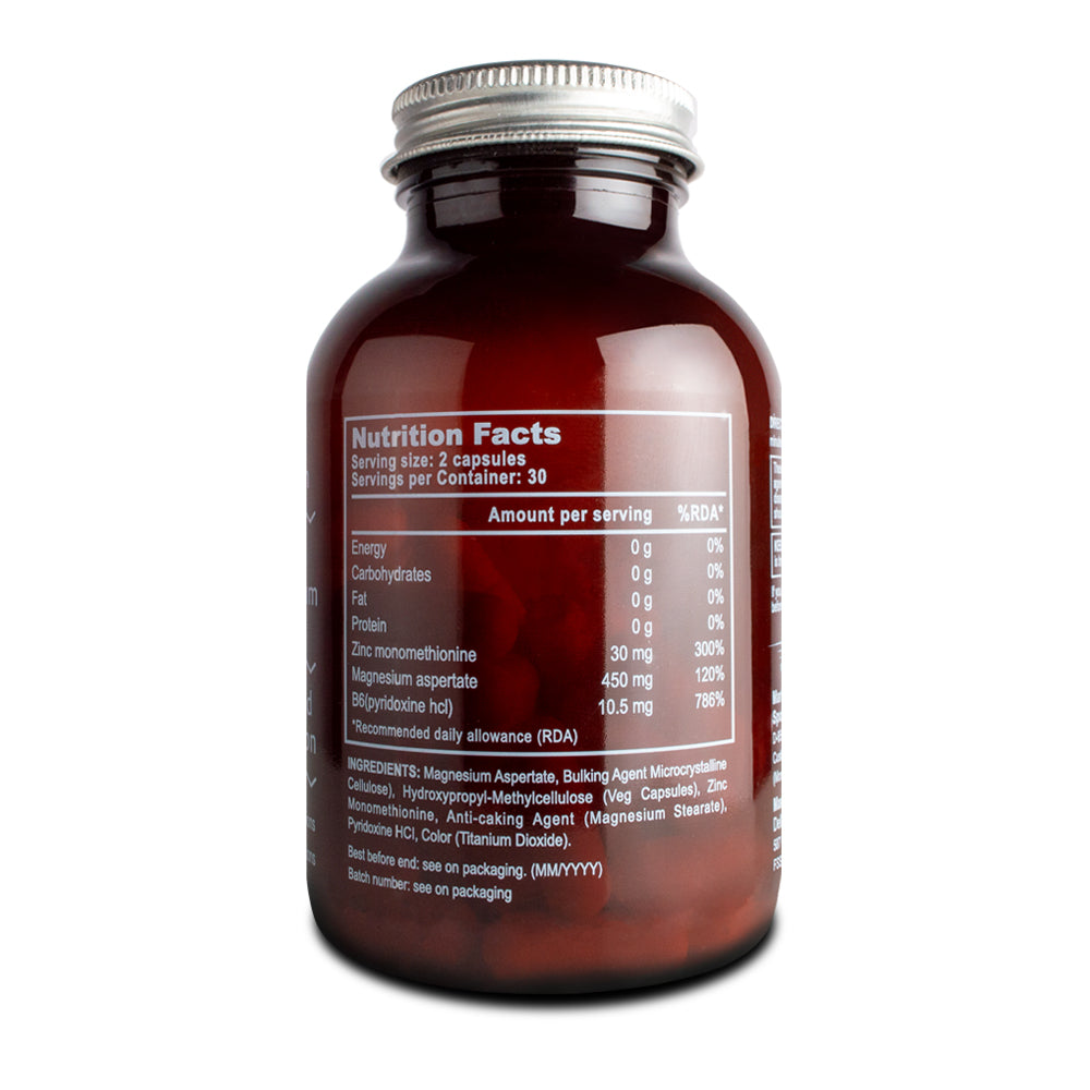 Zinc & Magnesium (with Vitamin B6) - ZMA