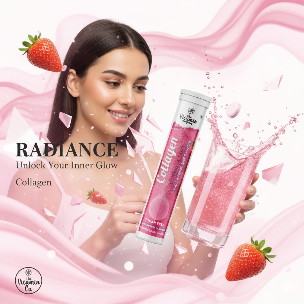 Collagen Effervescent Tablets: The Secret to Glowing Skin, Strong Hair &amp; Healthy Joints