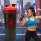 Cyborg Justice League Shaker Bottle 800ml | Leak-Proof Gym Shaker