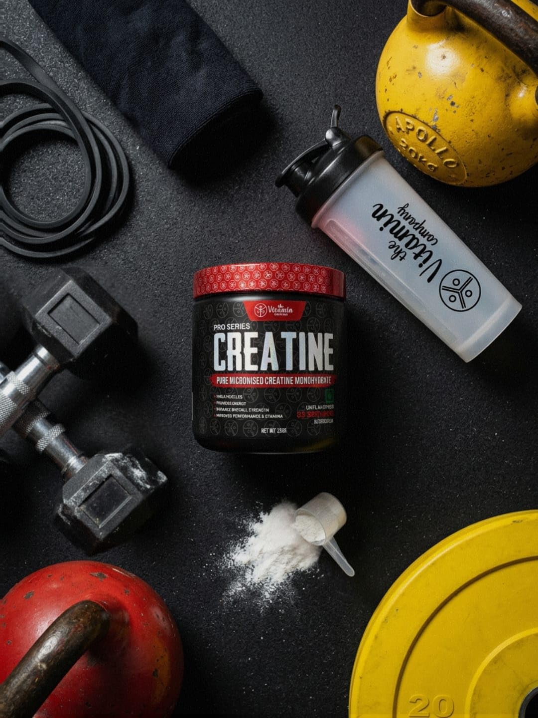 Pro Series Creatine Monohydrate 250g (83 Servings) – Pure Micronised, Unflavoured | Muscle Strength, Power & Performance Supplement