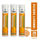 Vitamin C 1000mg + Zinc Effervescent Tablets – Immunity Booster, Antioxidant for Skin Health, Orange Flavour (60 Tablets Pack)