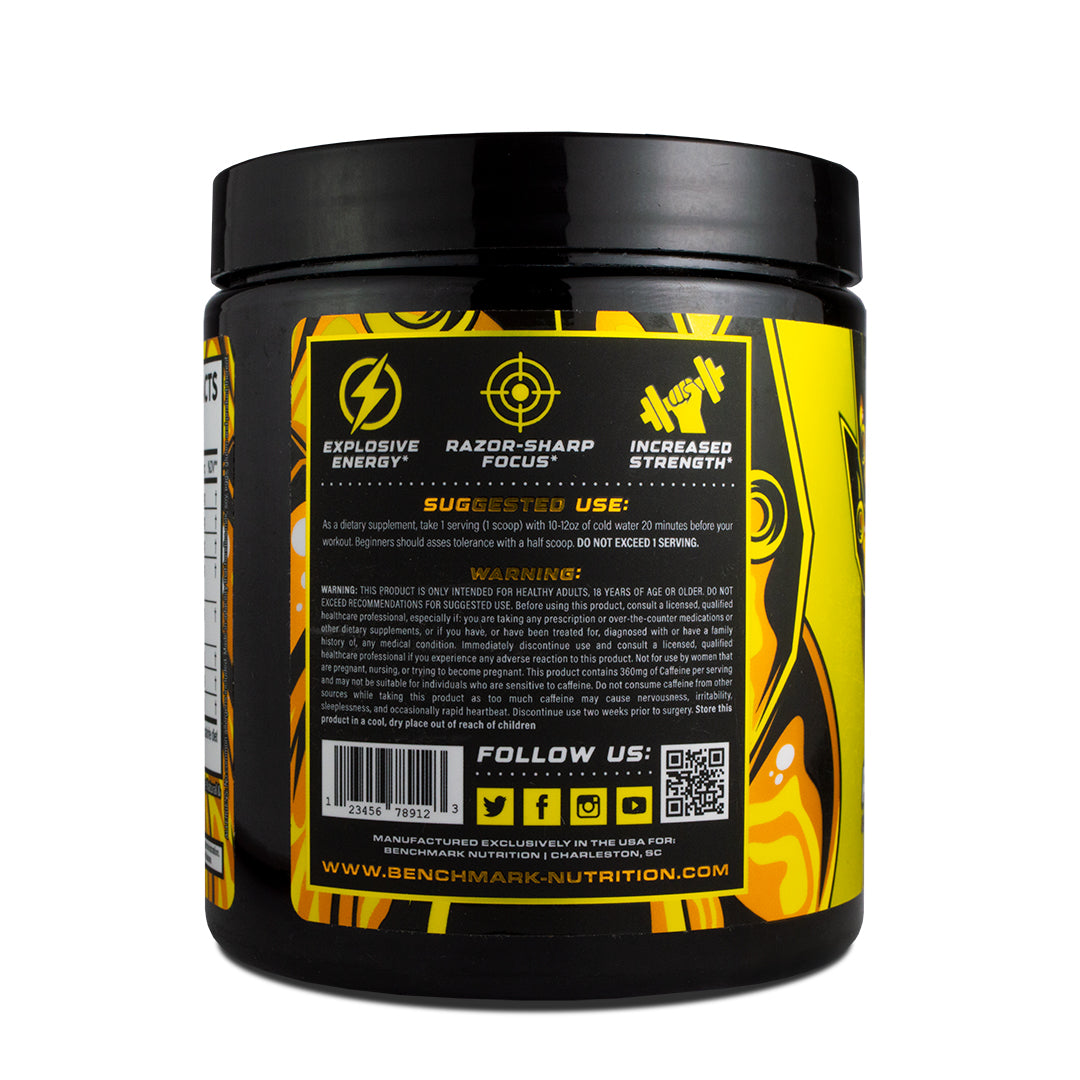 BENCHMARK PRE-X™ 1.0 Lemon Icee + Perfect Shaker