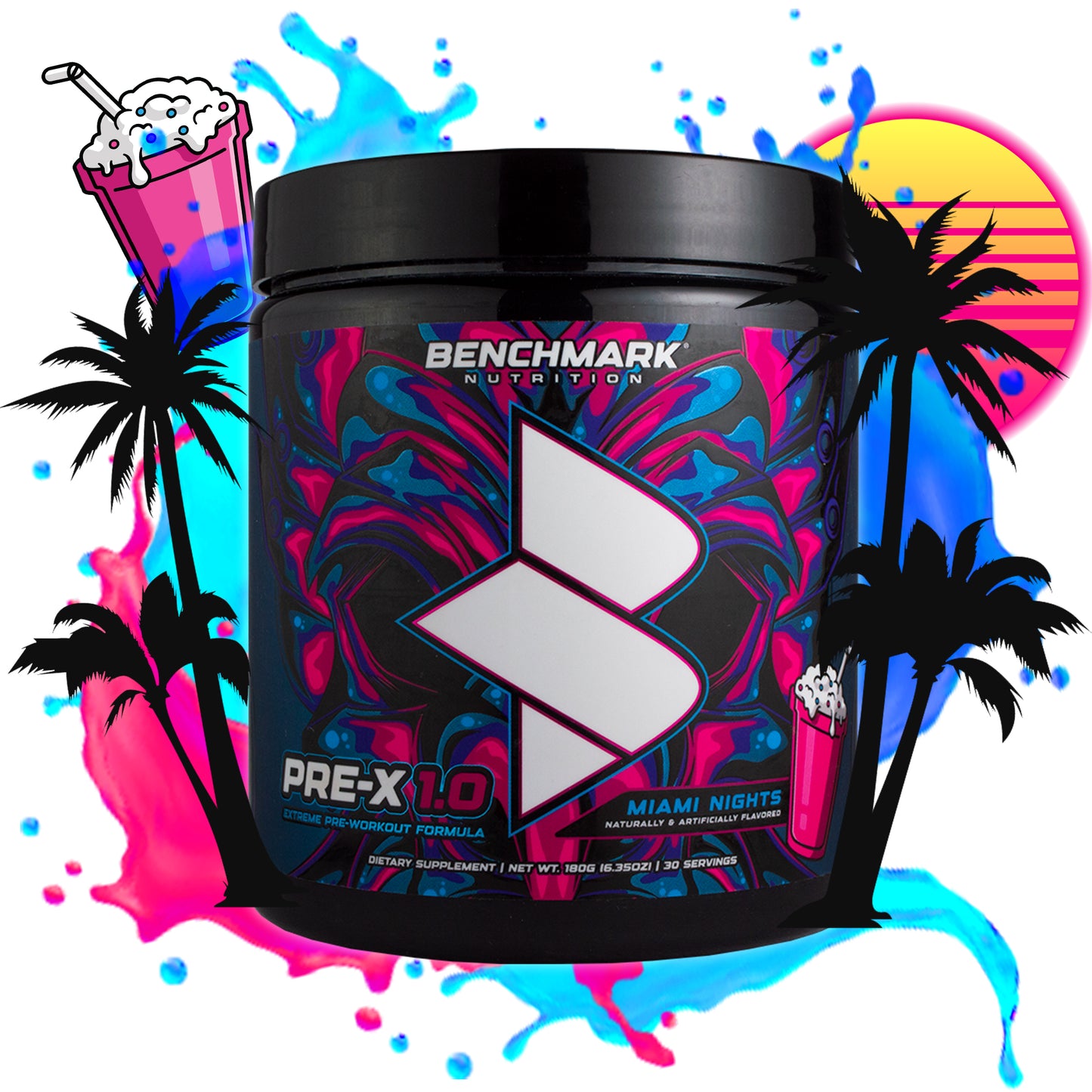 BENCHMARK PRE-X™ 1.0 Miami Nights + Perfect Shaker