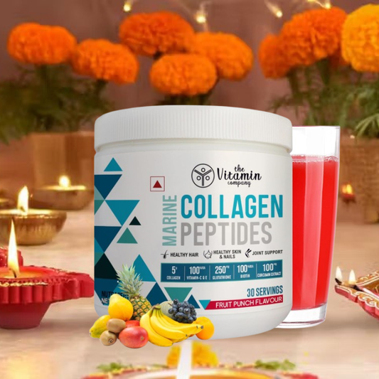 The Vitamin Company - Hydrolyzed Marine Collagen – Unflavored Powder for Skin & Beauty Support