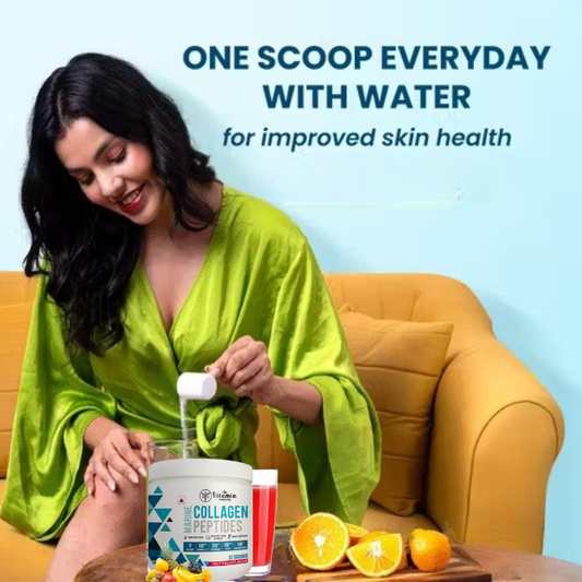 The Vitamin Company - Hydrolyzed Marine Collagen – Unflavored Powder for Skin & Beauty Support