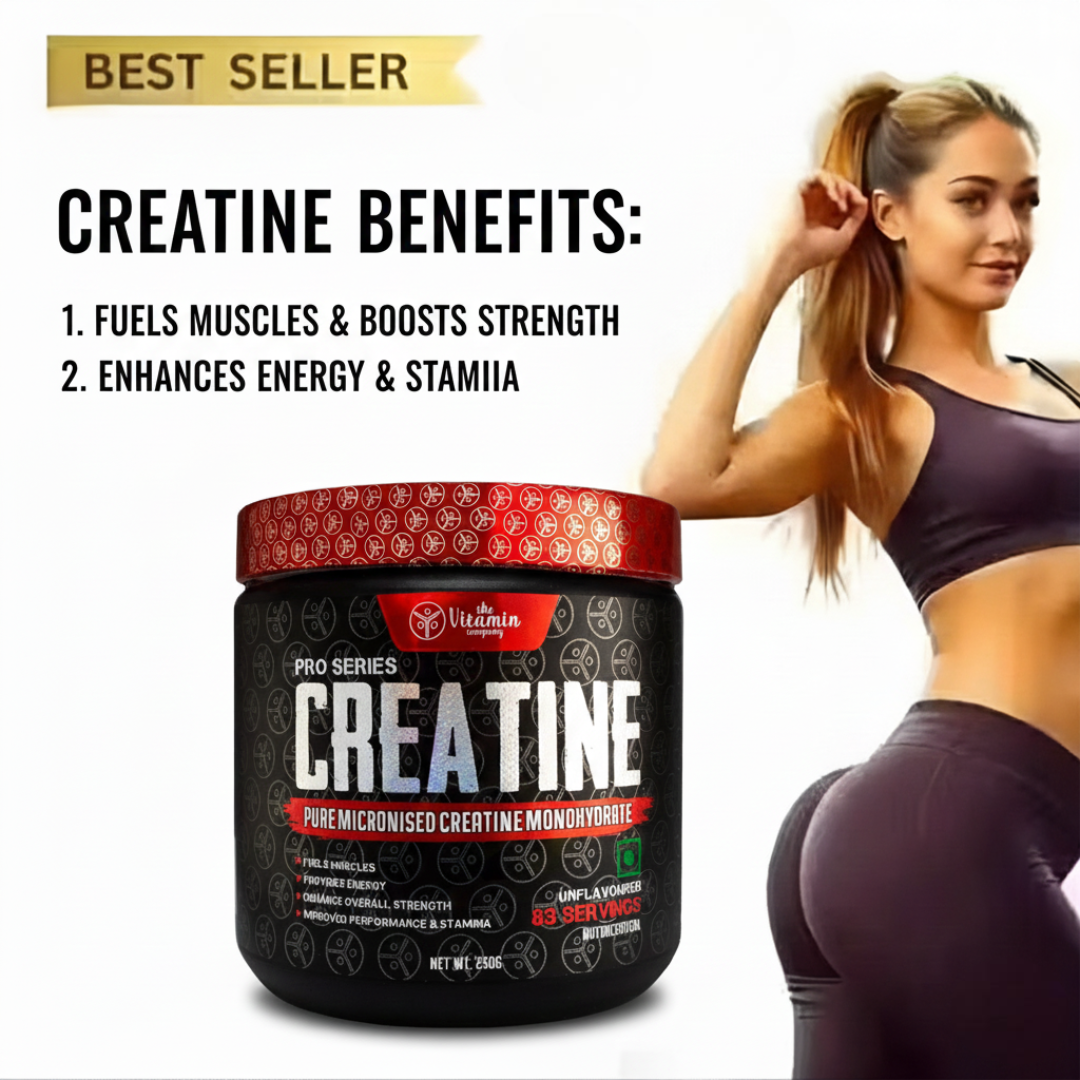 Creatine Monohydrate Powder | Improves Performance & Muscle Repair