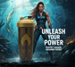 The Vitamin Company 800ml Aquaman Superhero Water Protein Shaker Gym & Sports Bottle
