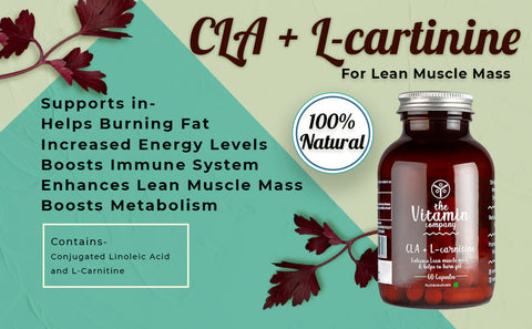 CLA + L-carnitine for Fat Burning & Enhance Lean Muscle Mass CLA + L-carnitine for Fat Burning & Enhance Lean Muscle Mass