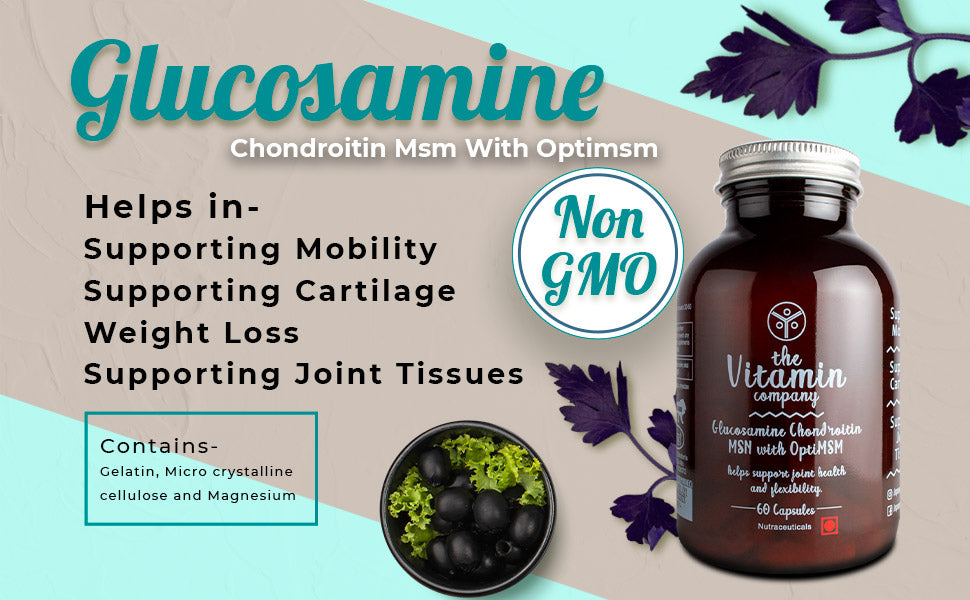 Glucosamine Chondroitin Msm With Optimsm
