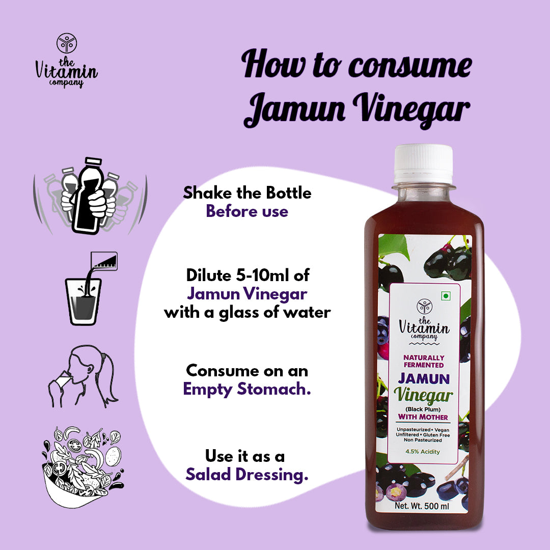 Jamun Vinegar with Mother | The Super tonic for overall health