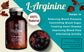 L-Arginine 1000 mg | Free Form Amino Acid for Muscle Recovery | Pre-Workout  Supp